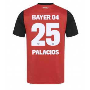 Bayer Leverkusen Exequiel Palacios #25 Domaci Dres 2024-25 Kratak Rukavima